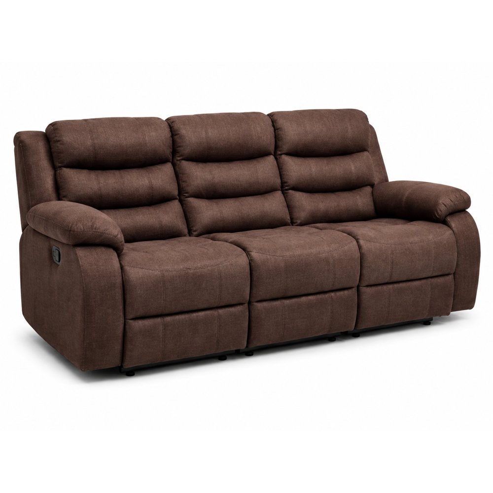 Sofá reclinable de 3 plazas Fiora