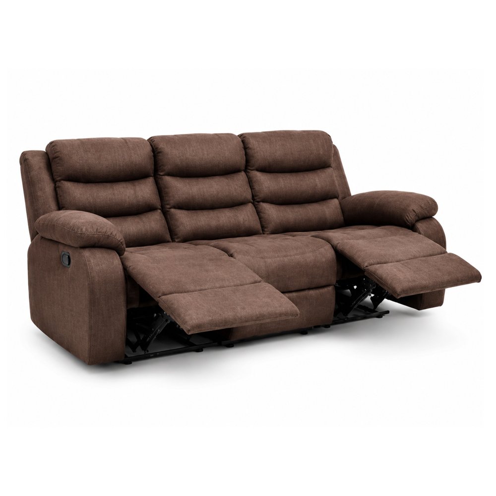 Sofá reclinable de 3 plazas Fiora