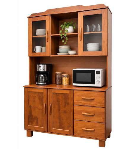 Trastero MDF y pino 122 cm